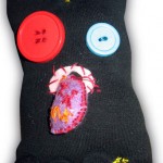 Mono basado en Dinka, el perrito negro de Arlo, mi amigo