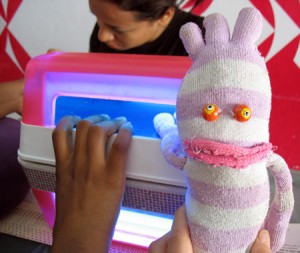 Sockmonkey está ayudando